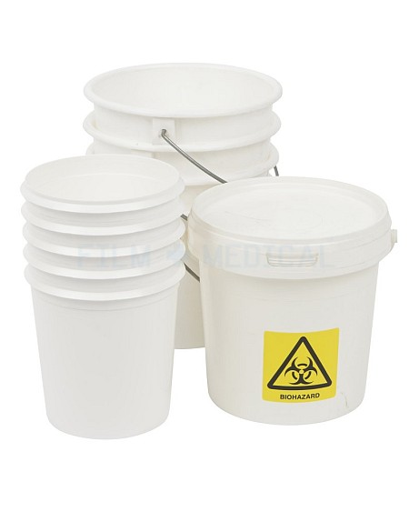 White Buckets Small Priced individually 